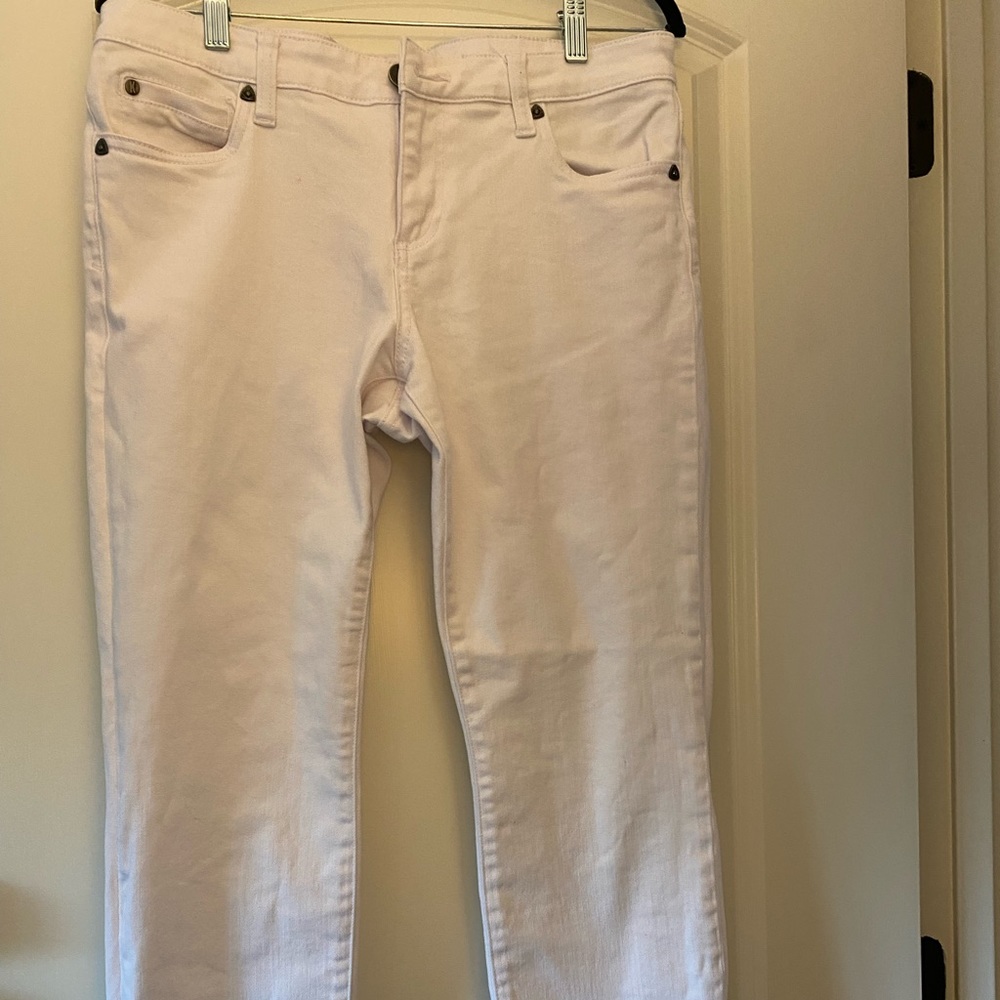 KUT BY KLOTH WHITE JEANS Dana Skinny